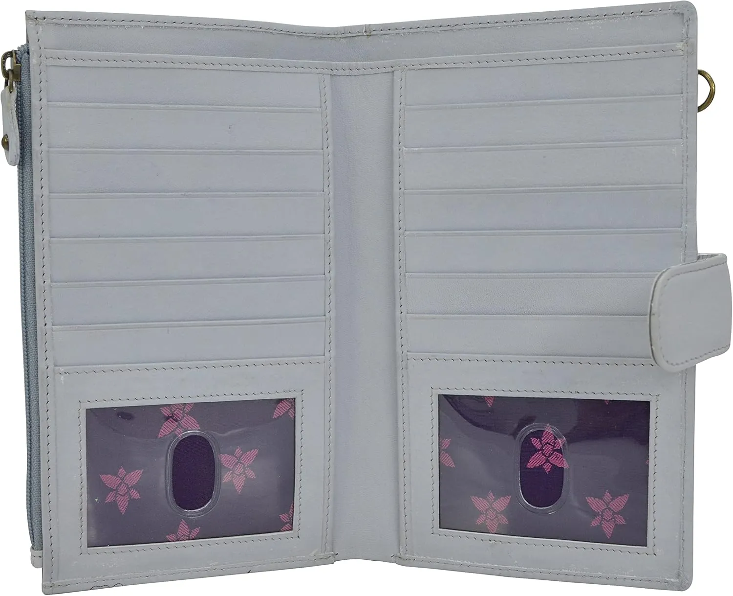Anuschka Women's, Handpainted Leather Large Smart Phone Case & Wallet
