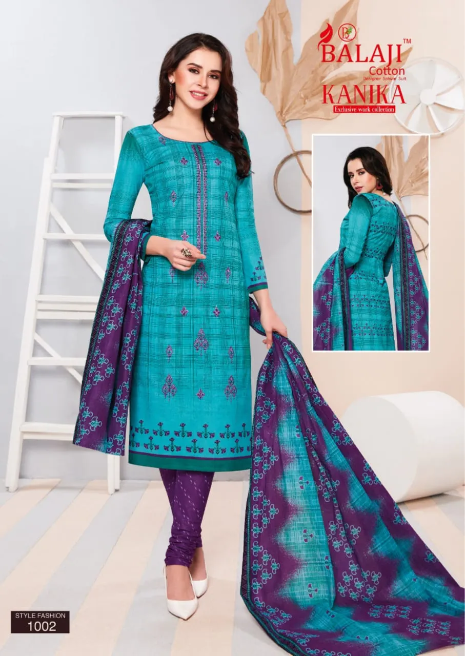 Balaji Cotton Kanika Casual Wear Cotton Collection Salwar Suits
