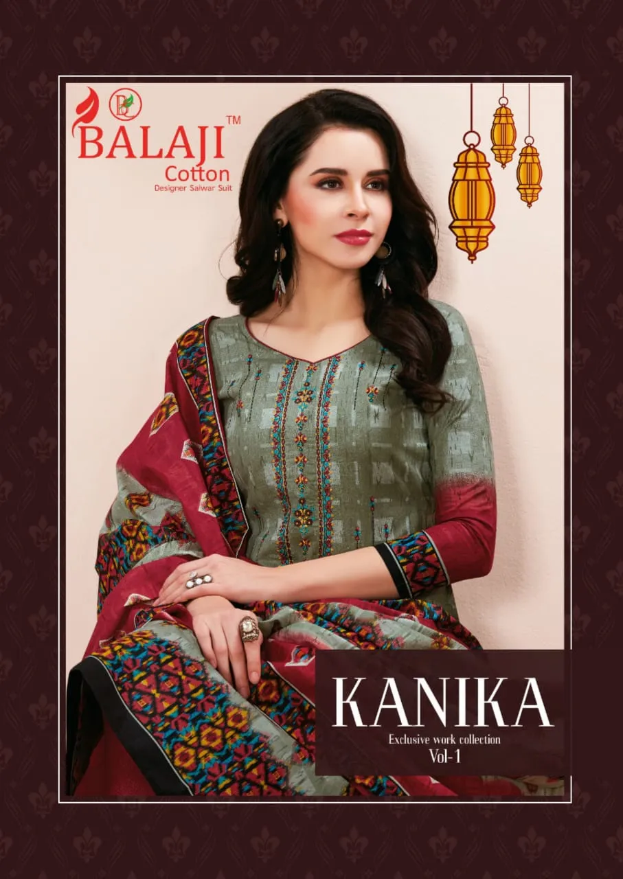 Balaji Cotton Kanika Casual Wear Cotton Collection Salwar Suits