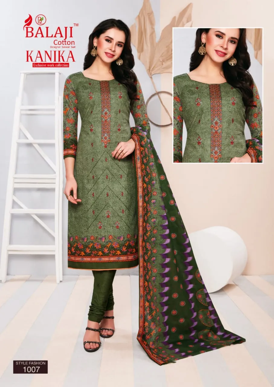 Balaji Cotton Kanika Casual Wear Cotton Collection Salwar Suits