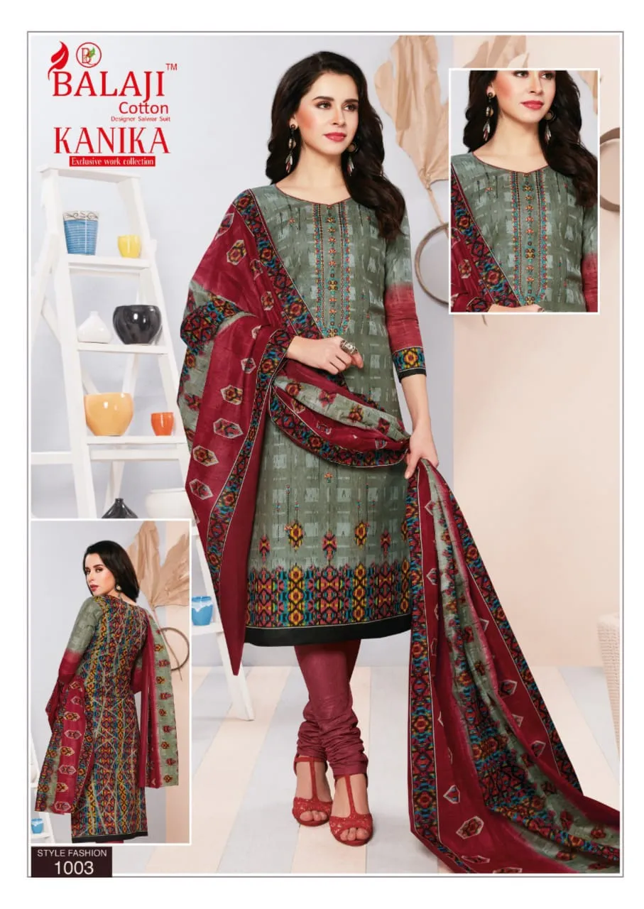Balaji Cotton Kanika Casual Wear Cotton Collection Salwar Suits