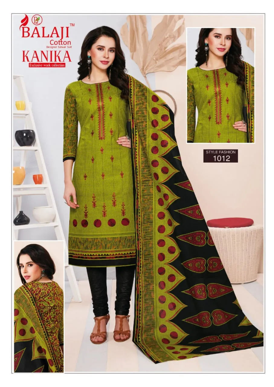 Balaji Cotton Kanika Casual Wear Cotton Collection Salwar Suits