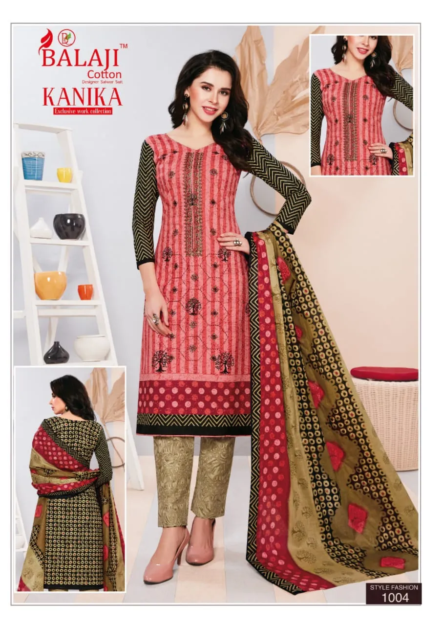 Balaji Cotton Kanika Casual Wear Cotton Collection Salwar Suits