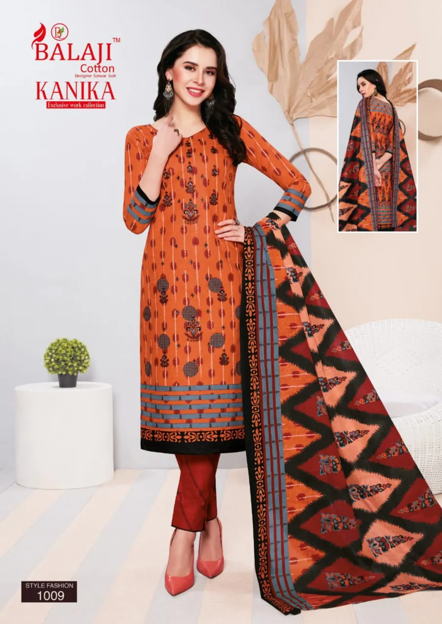 Balaji Cotton Kanika Casual Wear Cotton Collection Salwar Suits