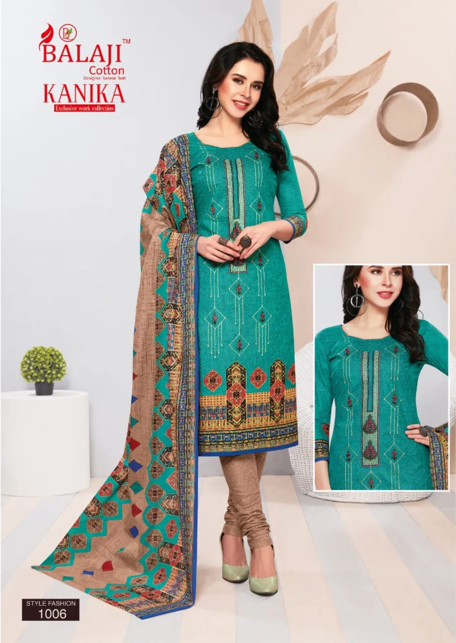 Balaji Cotton Kanika Casual Wear Cotton Collection Salwar Suits