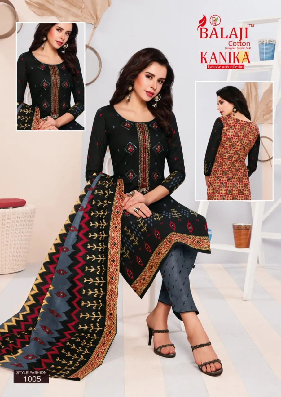 Balaji Cotton Kanika Casual Wear Cotton Collection Salwar Suits