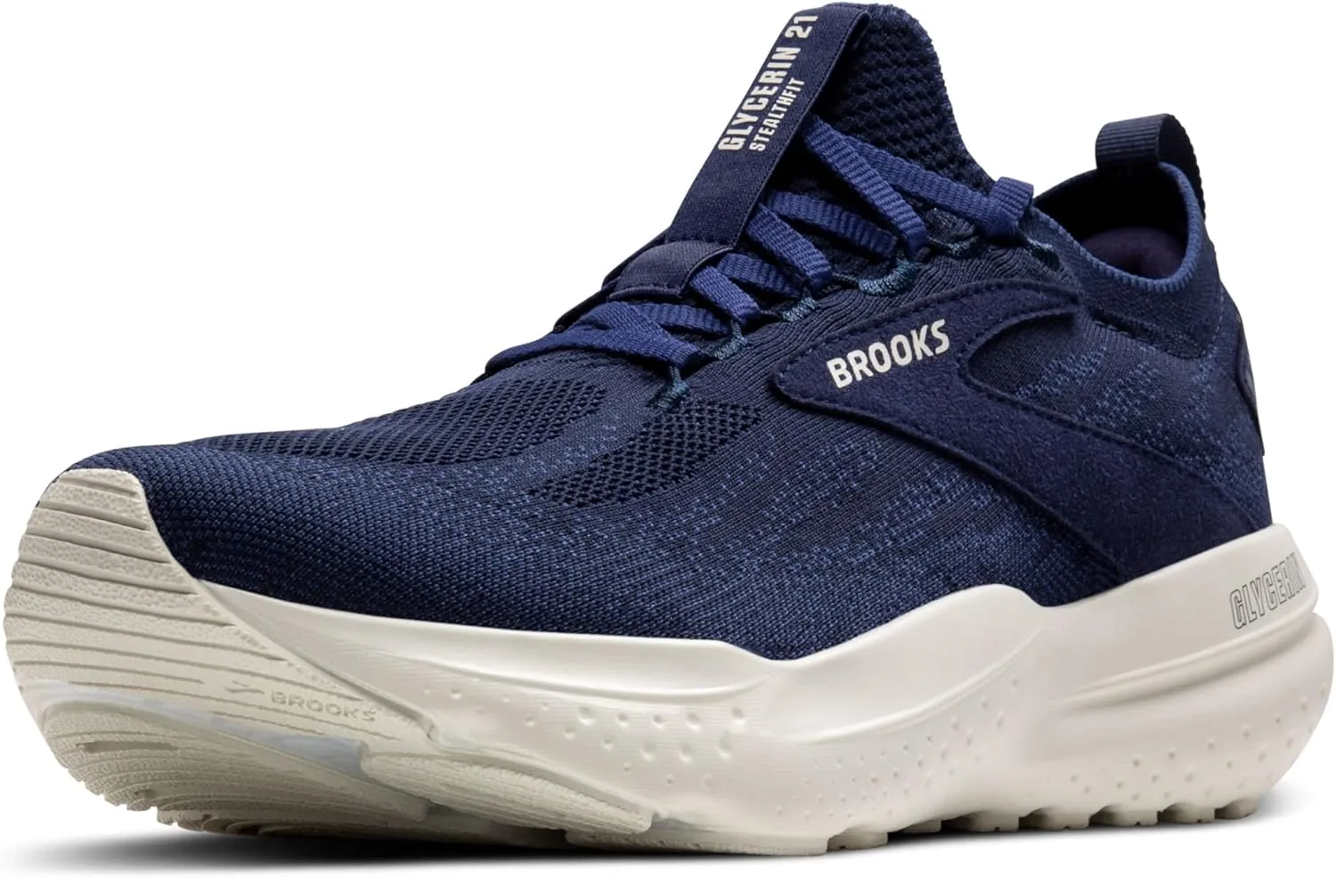 Brooks Mens Glycerin Stealthfit 21 Neutral Running Shoe