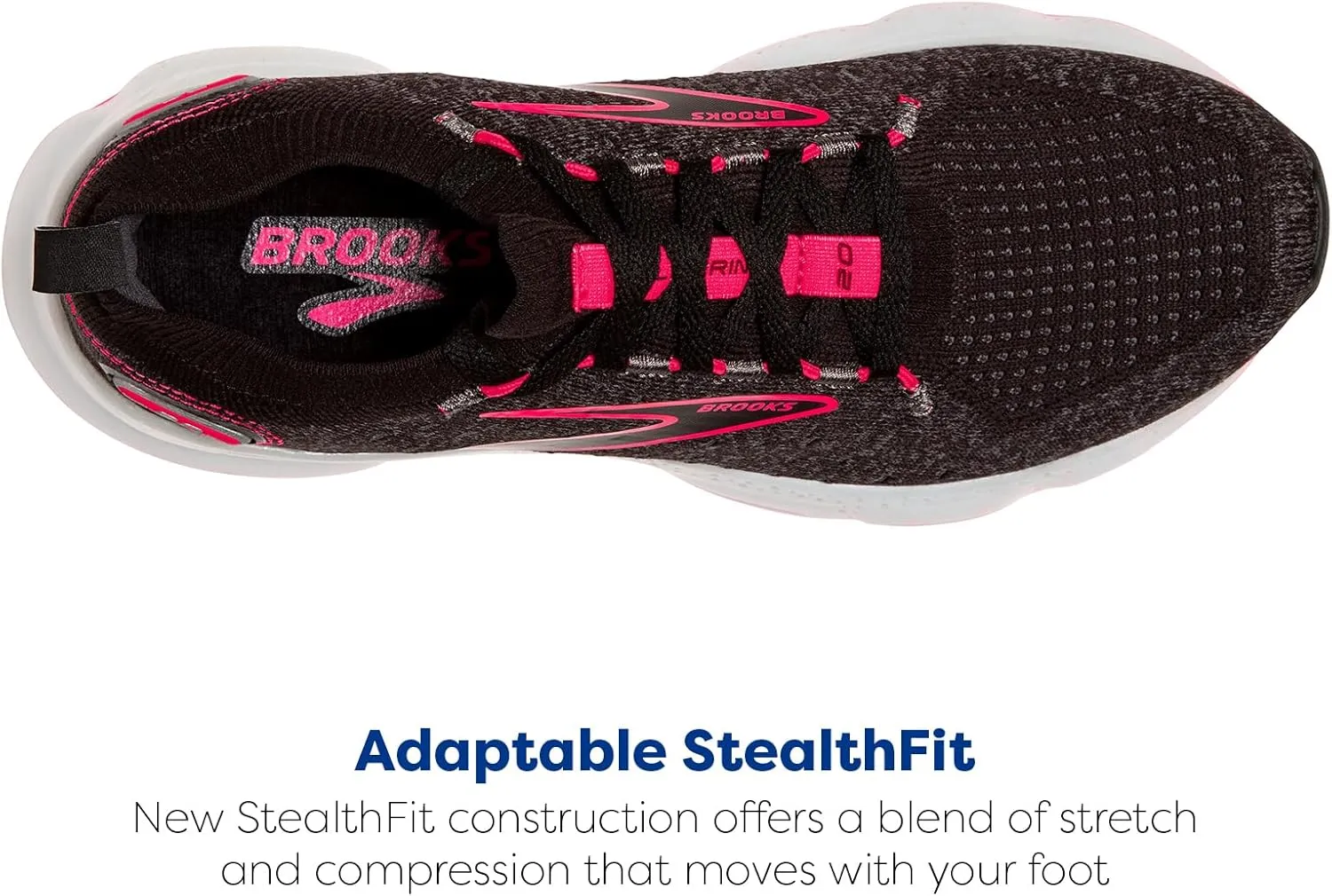 Brooks Womens Glycerin StealthFit 20 Neutral Running Shoe