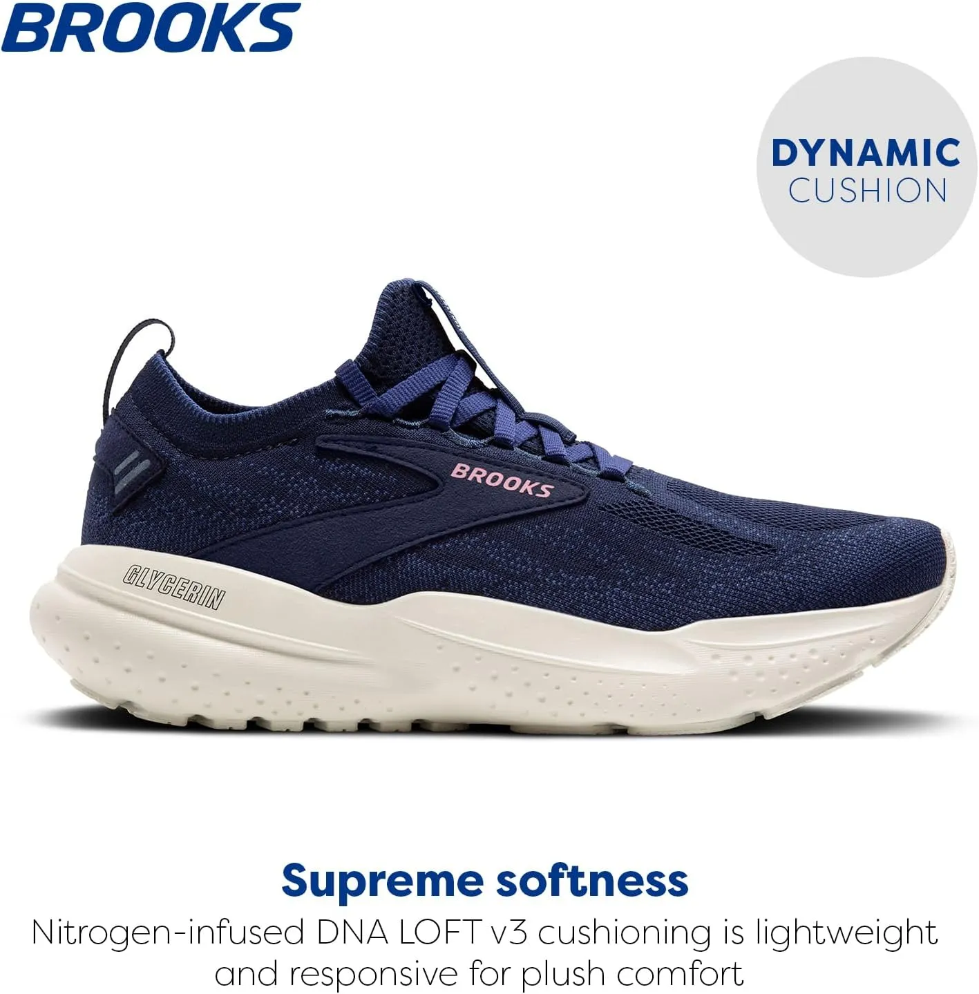 Brooks Womens Glycerin Stealthfit 21 Neutral Running Shoe