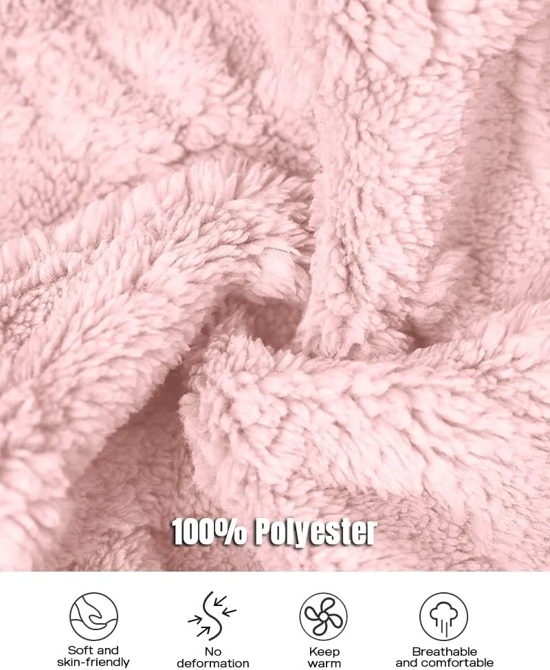CHICME BEST SHOPPING DEALS Chic Me Womens Fuzzy Oversized Sweatshirt Argyle Pattern Zip Up Pullover Long Sleeve Fall 2024