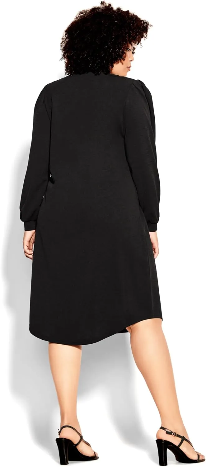 City Chic Women's Plus Size Quiero Midi Dress