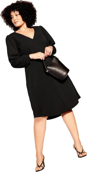 City Chic Women's Plus Size Quiero Midi Dress
