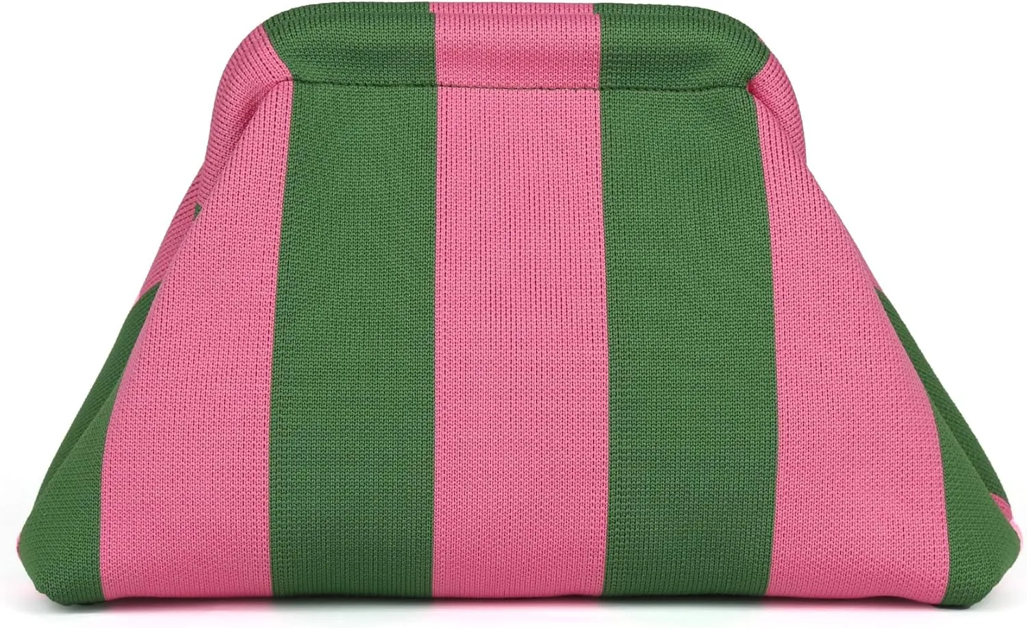 Clutch Purses for Women Colorblock Dumpling Bag Evening Ruched Crochet Handbags Cloud Pouch Crossbody Woven Bag