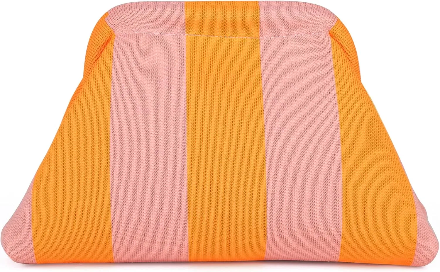 Clutch Purses for Women Colorblock Dumpling Bag Evening Ruched Crochet Handbags Cloud Pouch Crossbody Woven Bag