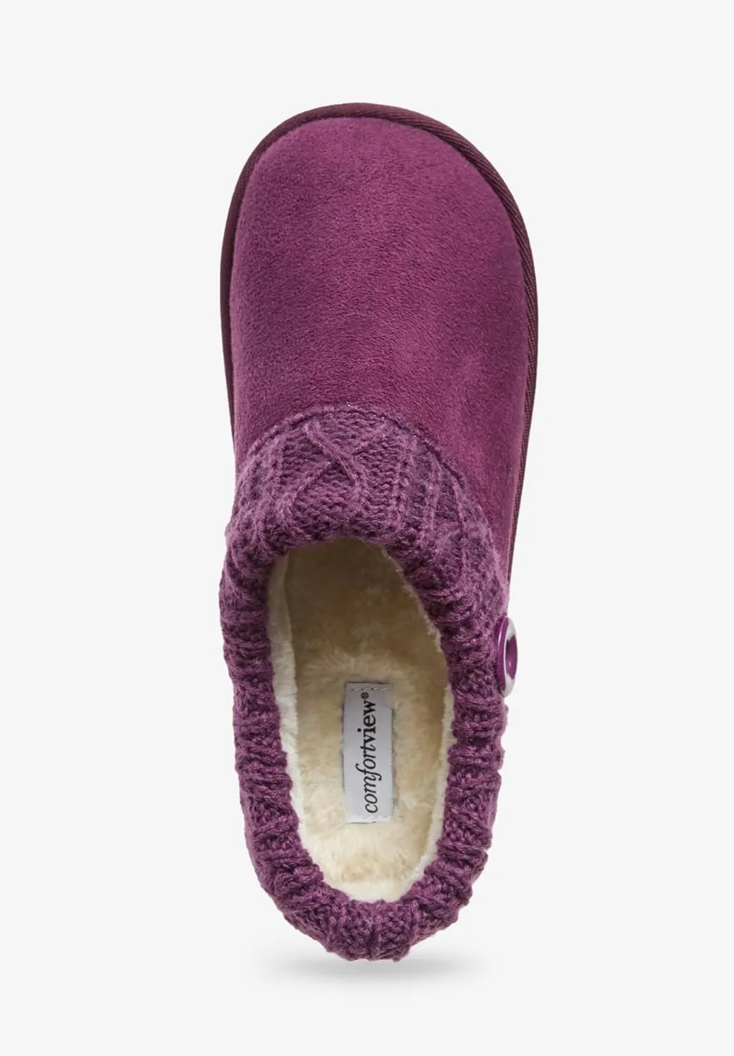 Comfortview Women's Wide Width The Leela Slipper