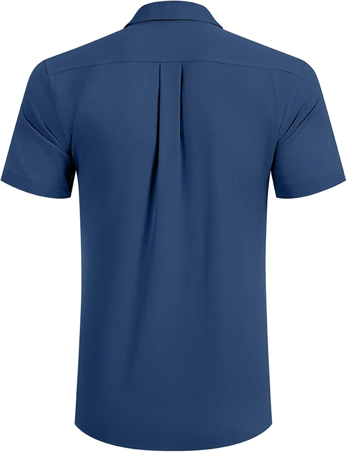 COOFANDY Mens Short Sleeve Dress Shirts Stretch Wrinkle Free Button Down Shirt Casual Summer Top
