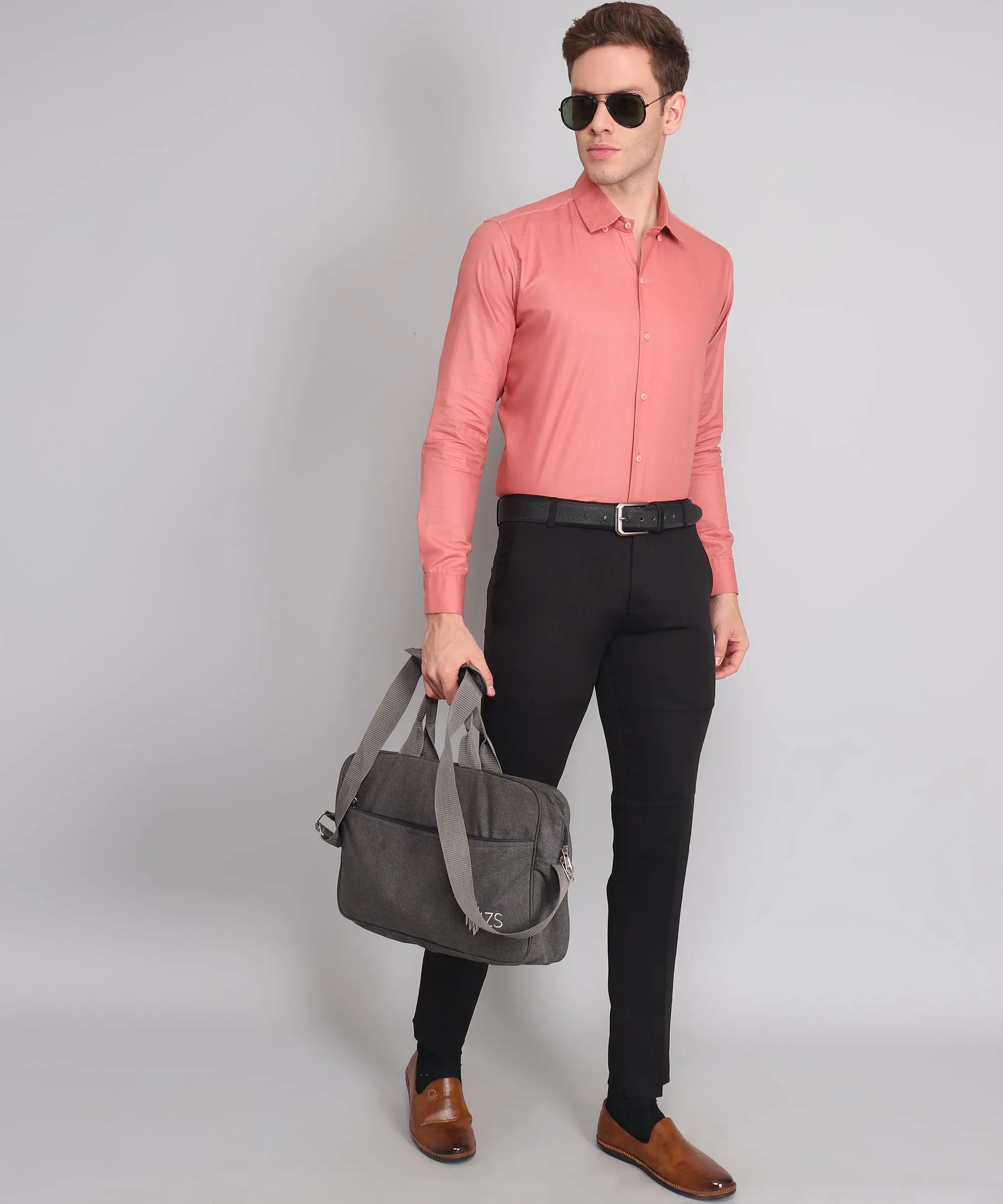 Cotour Peach Men's Shirt