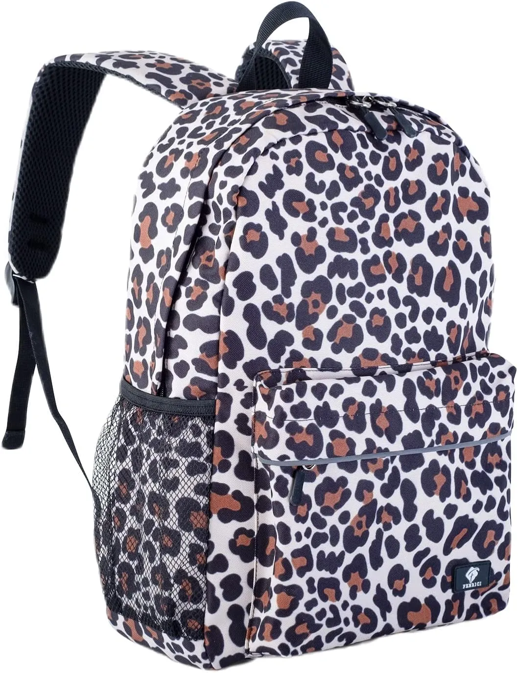 Fenrici Cheetah Backpack for Girls, Kids, Teens, Kids' Backpack, Kids' School Bookbags with Multiple Padded Compartments, Cheetah, 16"