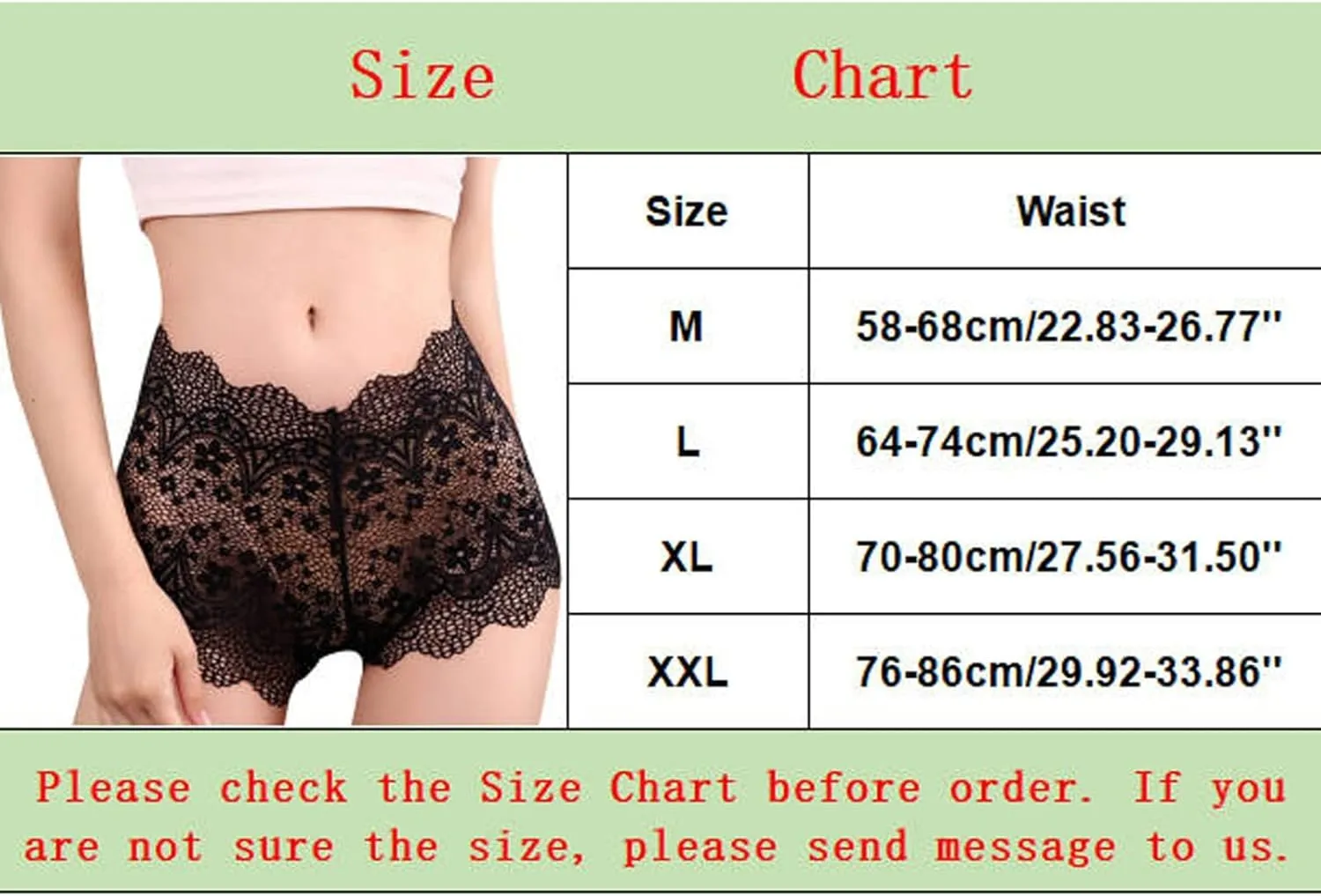 Flannel Lingerie Women's Hollow Boxers Sexy Lace Waist Waist Hip Breathable See Through Underwear Womens Pajamas Sexy