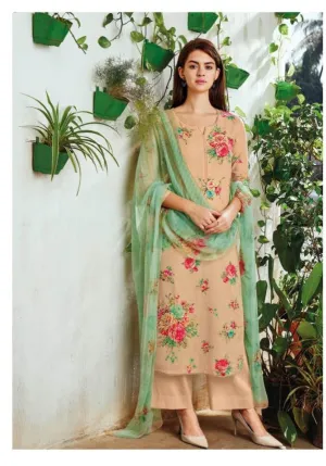 Ganga Suit Launched Iya Cotton Printed Casual Wear Salwar Suits