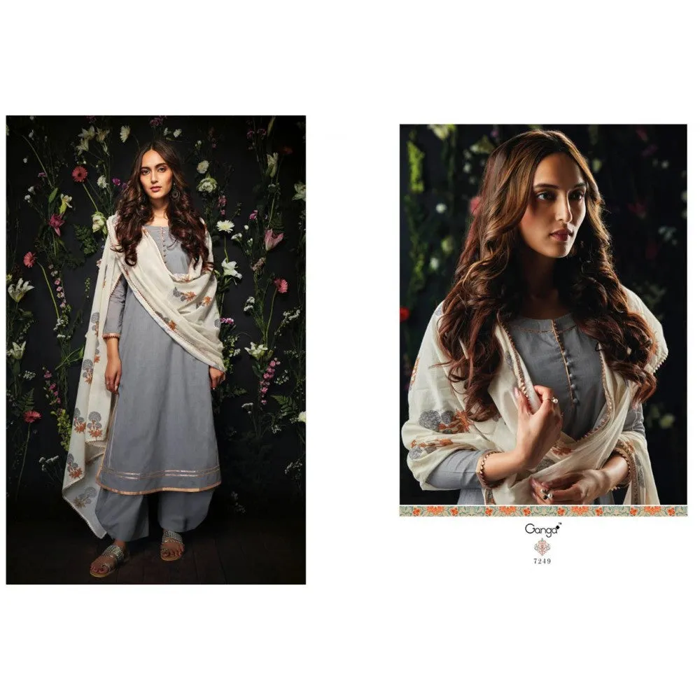 Ganga Suit Presents Harlet Cotton Printed Casual Wear salwar Suits