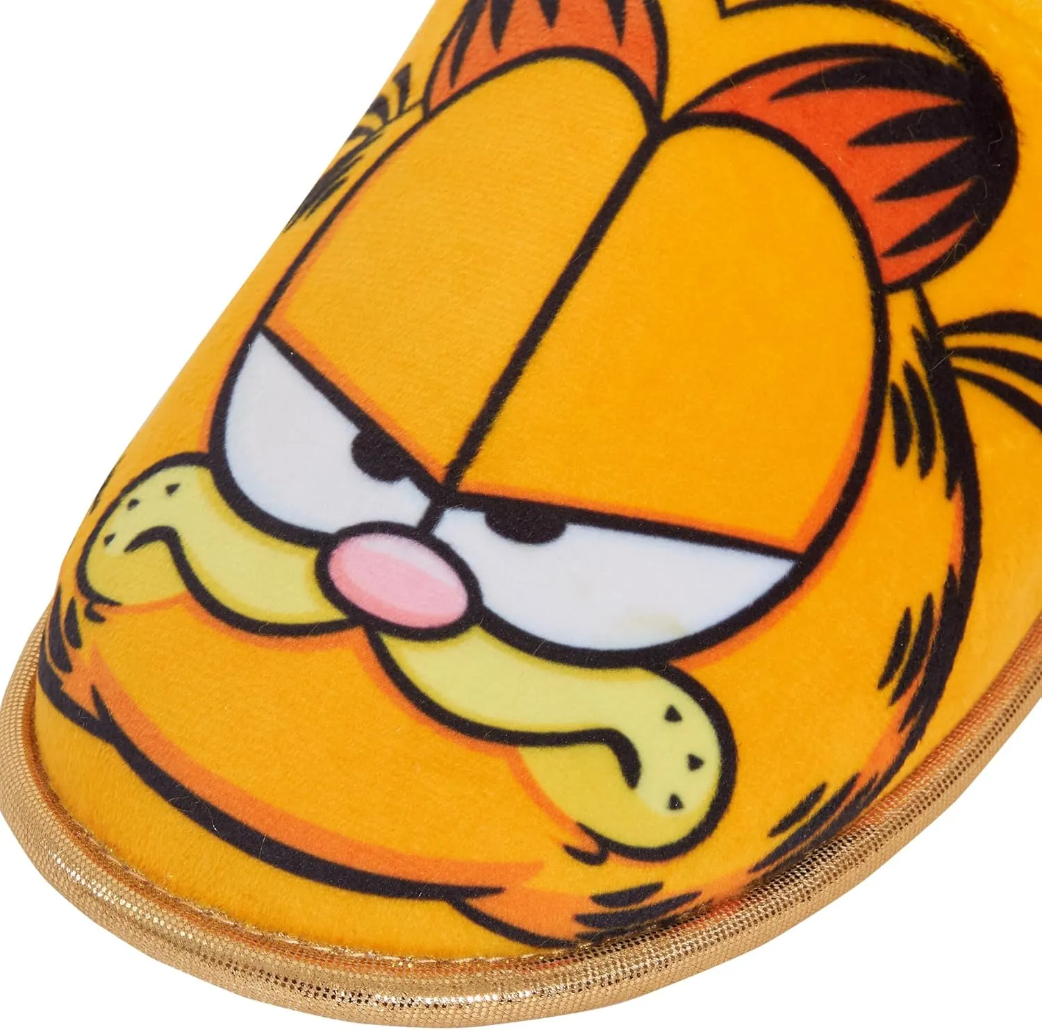 Garfield Slippers For Women Teens Girls Slip On Mules House Shoe Orange Tabby Cat Gift