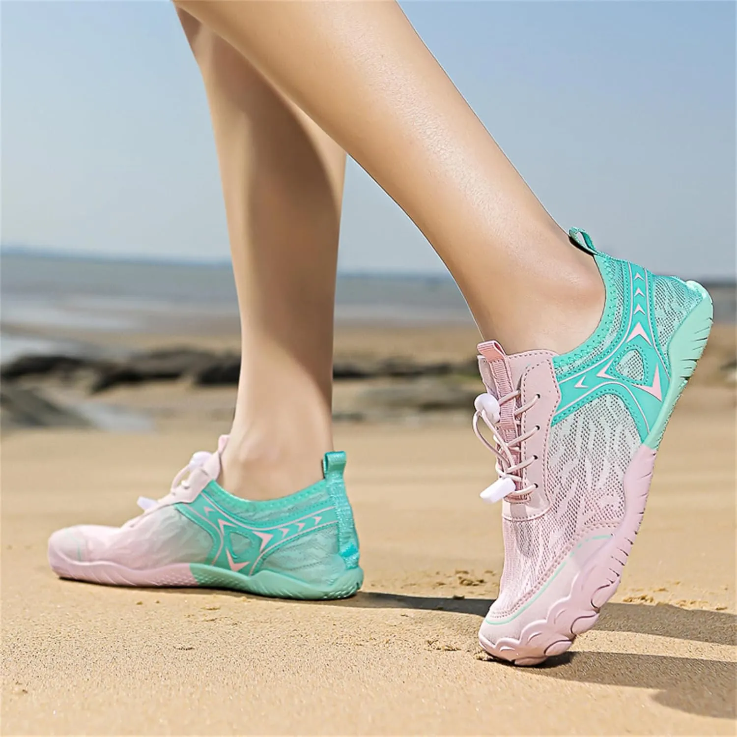 Grounded Footwear for Women, Hike Barefoot Shoes Women, Pool Swim Socks, Comfortable Walking Sneakers Outdoor Hiking Shoes Non Slip Wide Toe Box Athletic Footwear Workout Running Zero Drop Water Shoe