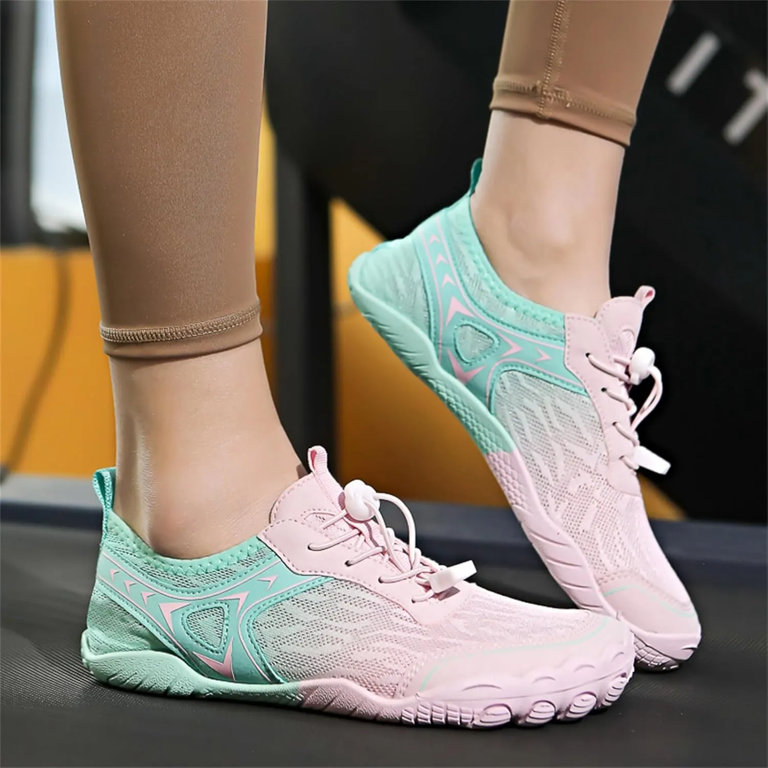 Grounded Footwear for Women, Hike Barefoot Shoes Women, Pool Swim Socks, Comfortable Walking Sneakers Outdoor Hiking Shoes Non Slip Wide Toe Box Athletic Footwear Workout Running Zero Drop Water Shoe