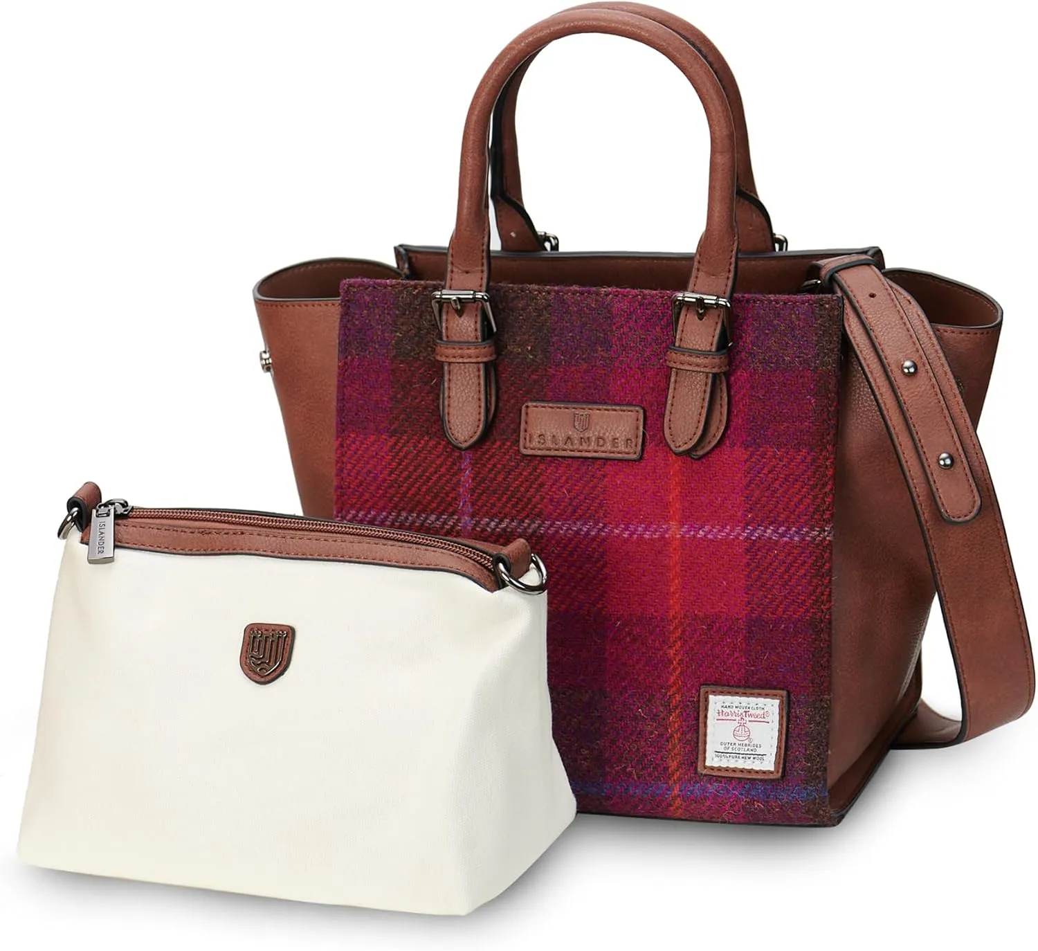 Islander Harris Tweed Medium Caillie ToteTote bag