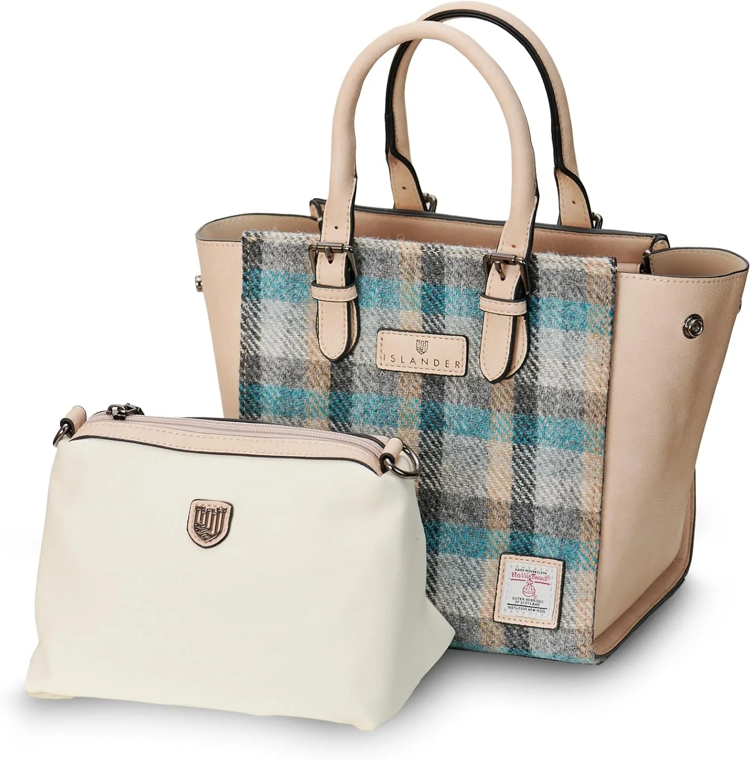 Islander Harris Tweed Medium Caillie ToteTote bag
