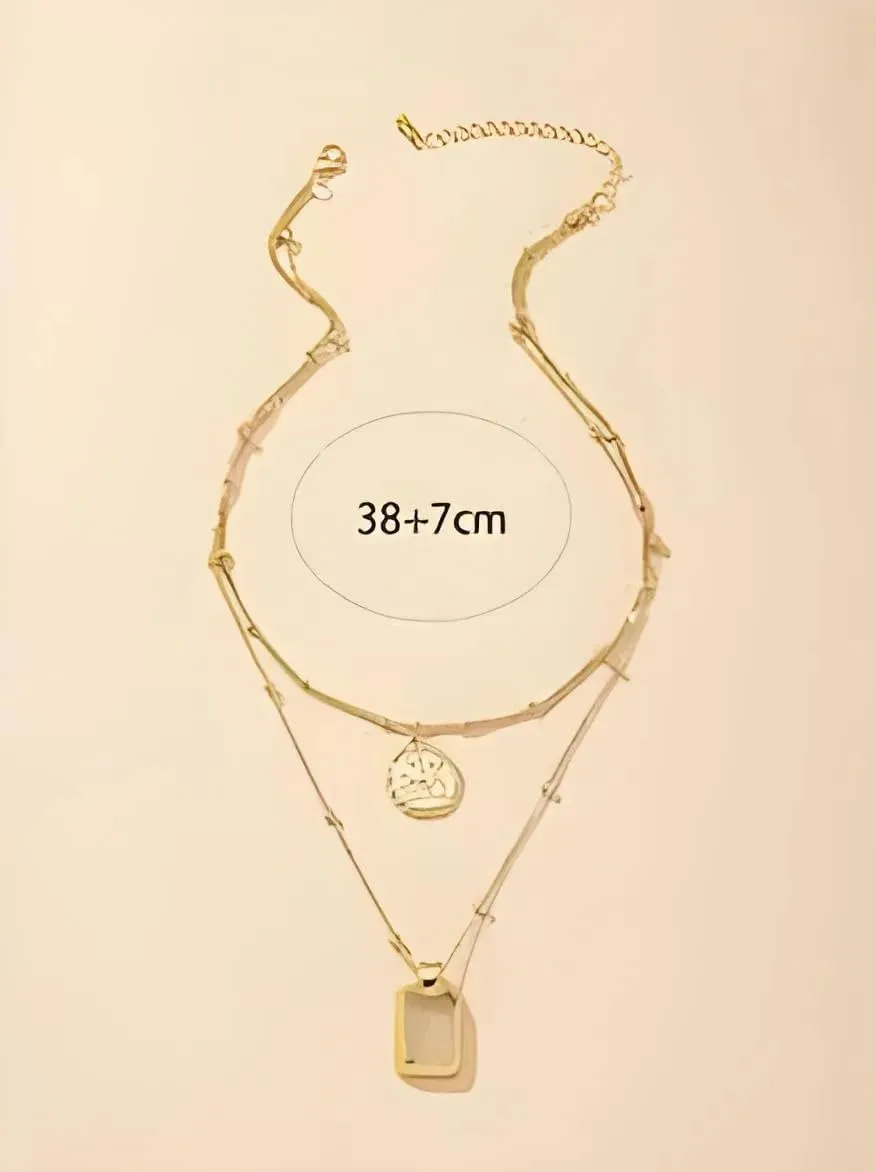 Layered Necklace For Women- Colorful Crystal Multilayer Chocker- Beautiful Jewelry- Ideal For Birthday and Parties