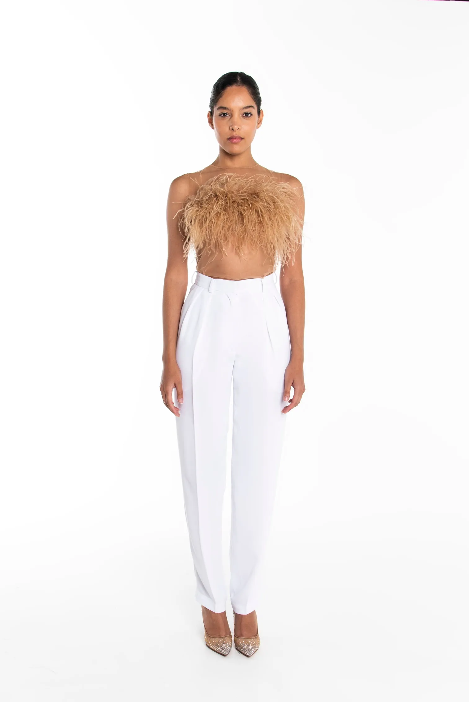 MARCEL TOP CHAMPAGNE