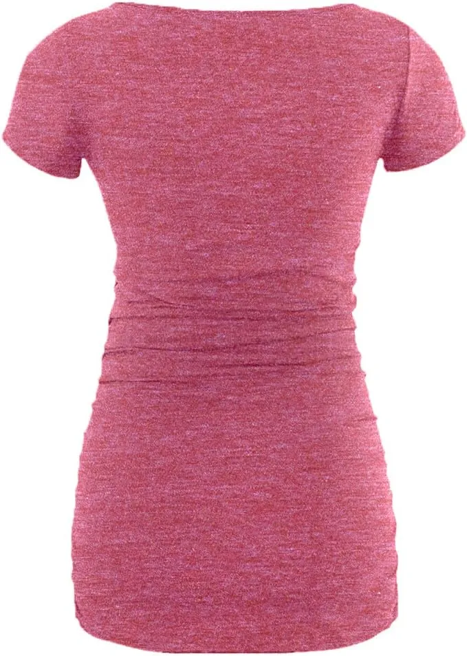 Maternity Shirts for Women - Comfortable T-Shirts Tops Graphic Maternity Shirts for Expecting Moms