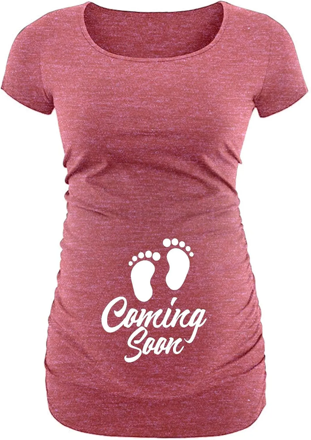 Maternity Shirts for Women - Comfortable T-Shirts Tops Graphic Maternity Shirts for Expecting Moms