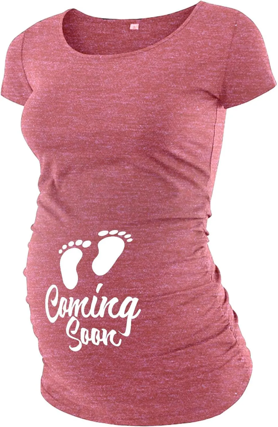 Maternity Shirts for Women - Comfortable T-Shirts Tops Graphic Maternity Shirts for Expecting Moms