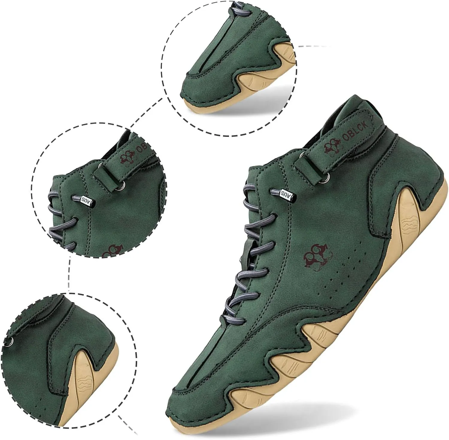 Men's Casual Sneakers with Arch Support Lightweight Comfortable Walking Shoes for Daily Wear and Travel