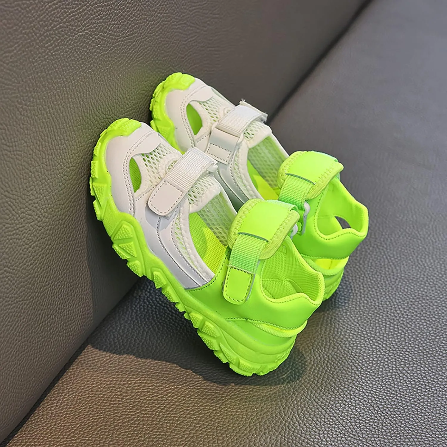 Mnplciea Girls Sandals Summer Comfortable Kids Sandles Breathable Hiking Sandals Outdoor Beach Shoes Water Shoes