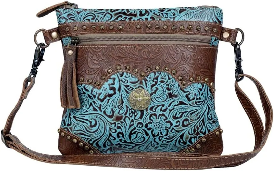 Myra Bag Wristlet Aqua