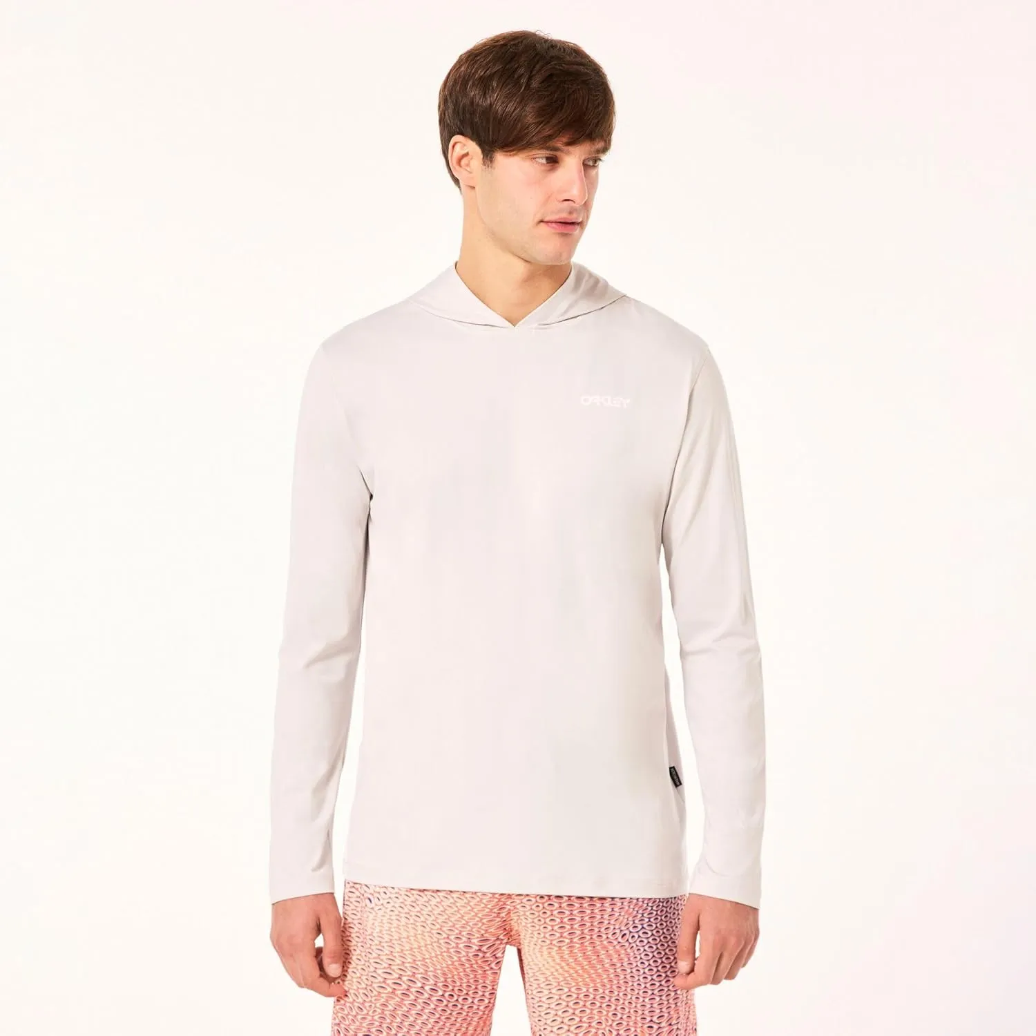 Oakley Men's Standard Rainbow Recycled Hooded Rashguard