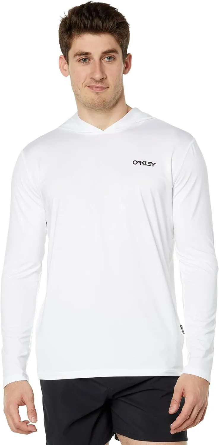 Oakley Men's Standard Rainbow Recycled Hooded Rashguard