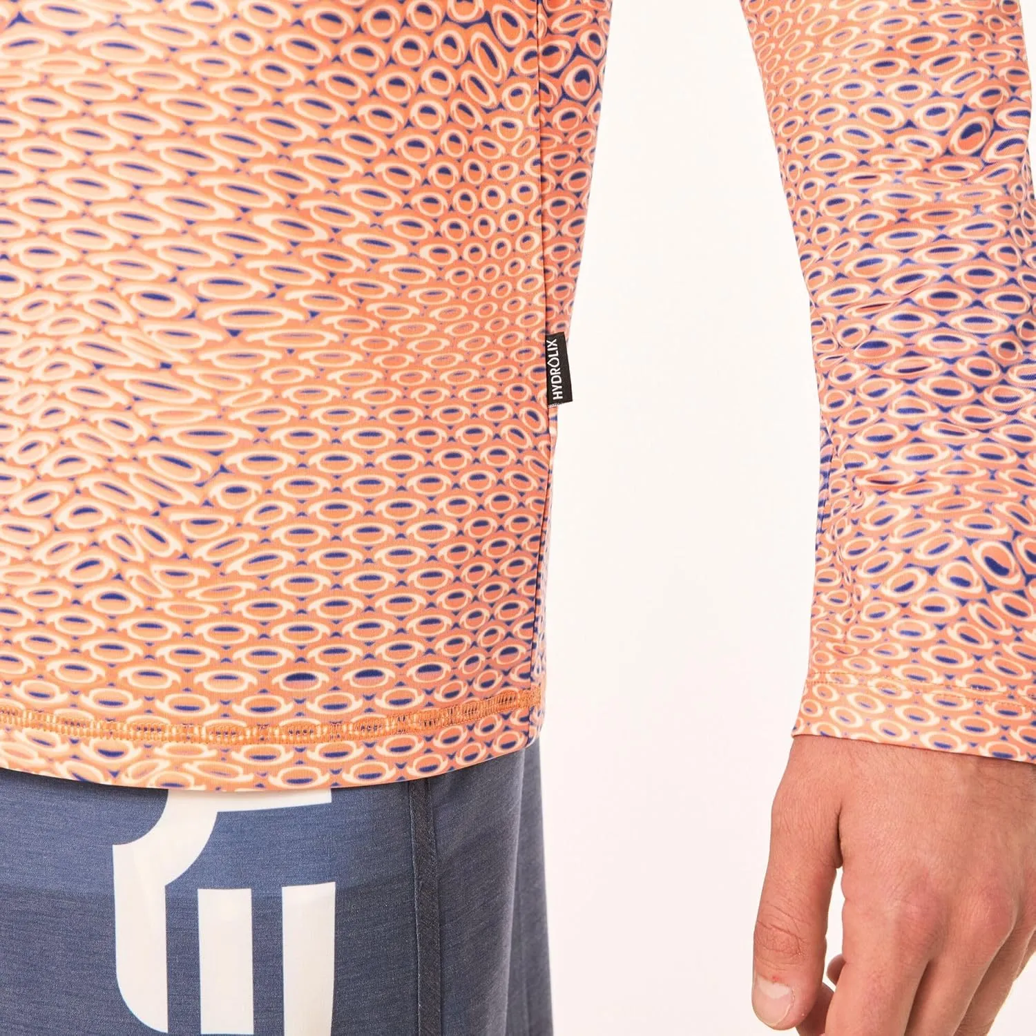 Oakley Men's Standard Rainbow Recycled Hooded Rashguard