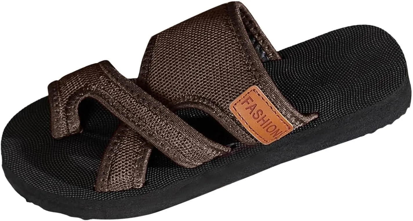 Orthopedic Sandals for Women Summer Casual Open Toe Beach Vacation Shoes Arch Support Wedge Flip Flops Comfortable Dressy Casual Beach Slippers