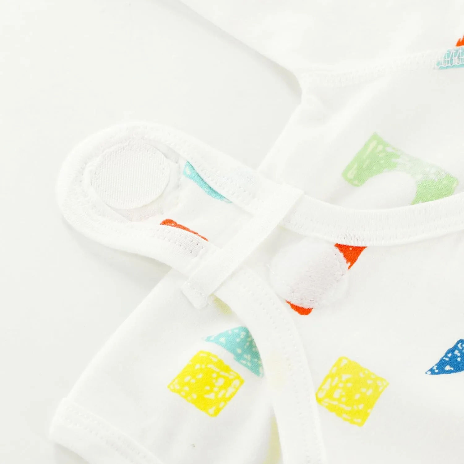 Premie Side Snap Baby Shirt for Preemie Baby, Purcotton Side Snap Tees for Newborn Baby Girls&Boys