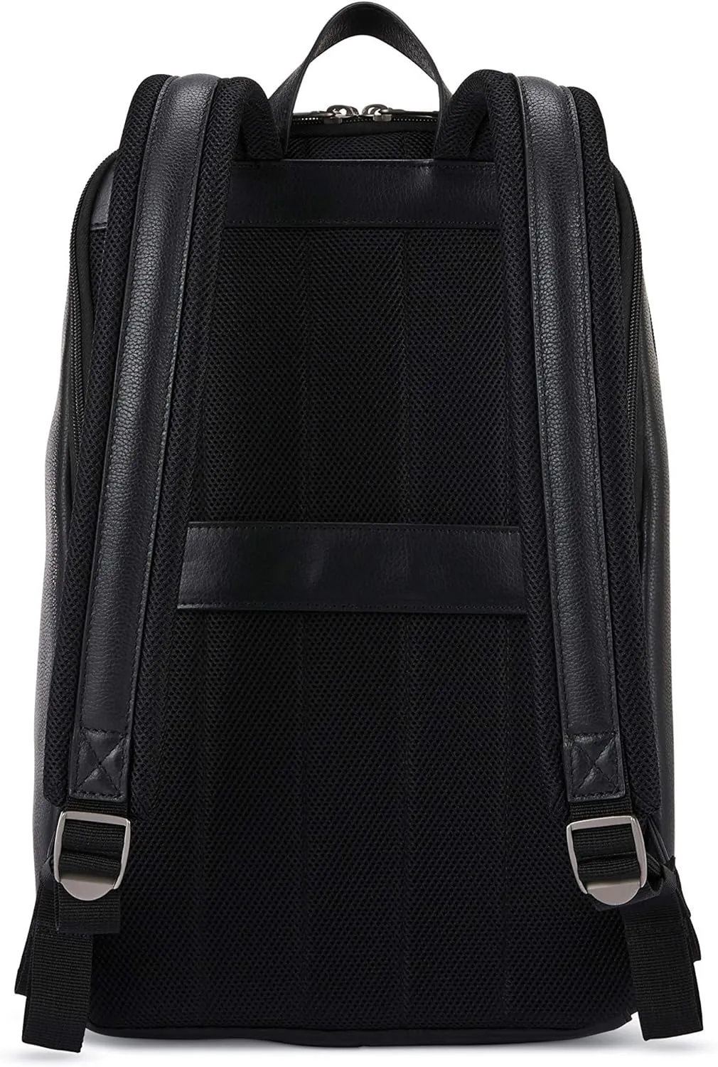 Samsonite Classic Leather Slim Backpack, Black, One Size