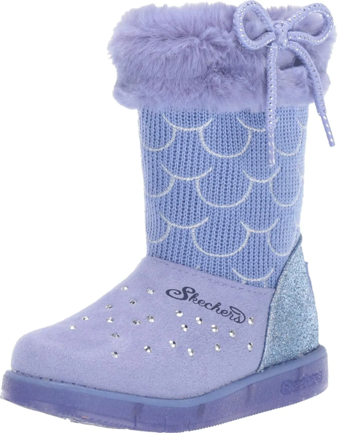Skechers Girl's Glitzy Glam 20285n (Toddler) Slipper