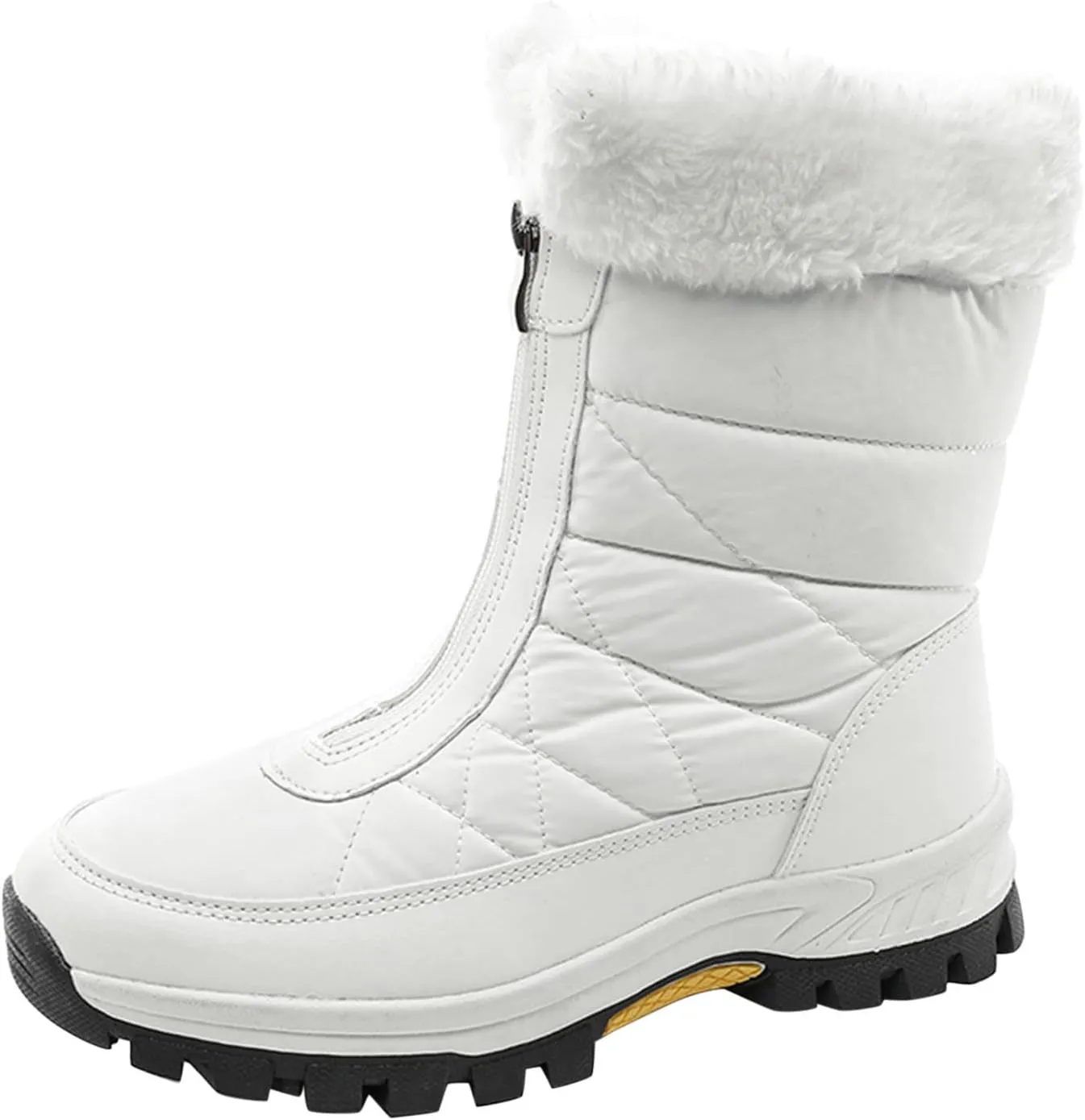 Snow Boots for Women 2023 Trendy Winter Boots for Women Waterproof Snow Size 10 Womens Size 10 1/2 Wide Winter Boots Outdoor Slippers Boots for Women Waterproof Winter Boot for Women Lightweight