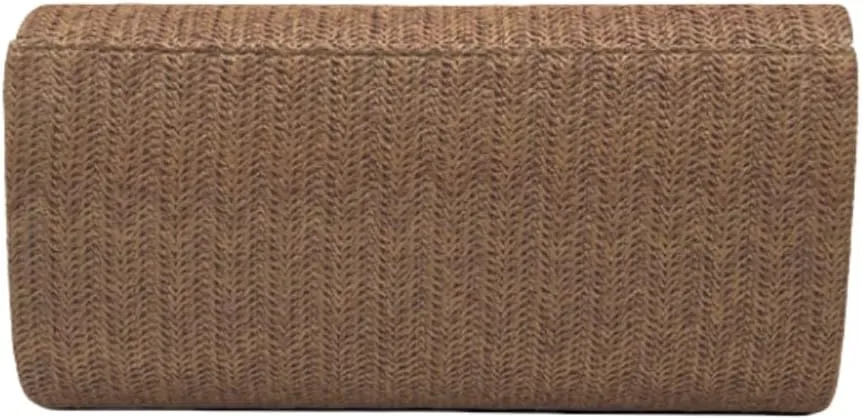 UMREN Straw Clutch Purses for Women Summer Beach Bag Boho Woven Crossbody Bag Straw Raffia Envelope Evening Handbag