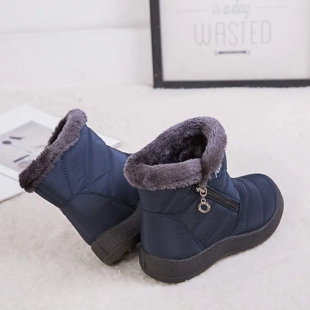 Winter Boots for Women Waterproof Women's Composite Toe Waterproof Work Boots Womens Wide Snow Boots Wide Width Winter Boots Women Size 11w Botas Antideslizantes Para Mujer De Trabajo Contra El Agua