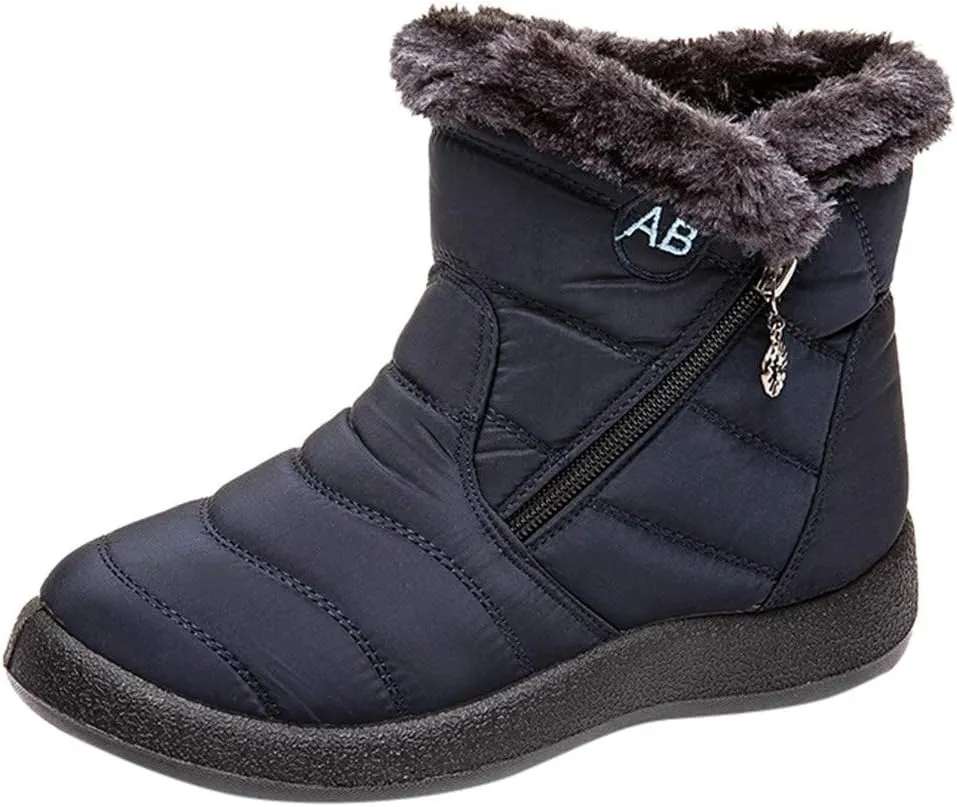 Winter Boots for Women Waterproof Women's Composite Toe Waterproof Work Boots Womens Wide Snow Boots Wide Width Winter Boots Women Size 11w Botas Antideslizantes Para Mujer De Trabajo Contra El Agua