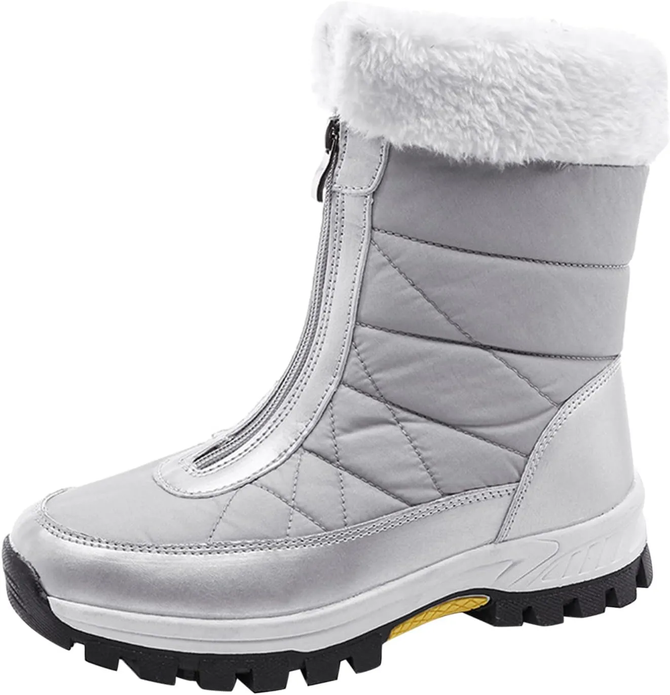 Women Snow Boots Winter Shoes 7w Womens Winter Boots Size 12 Wide Calf Womens Snow Boots Wide Leg Winter Boots Women Size 11w Womens Warm Winter Boots Wide